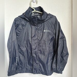 Mountain Warehouse IsoDry Kids Rain Jacket 3–4 Years Navy Blue Waterproof